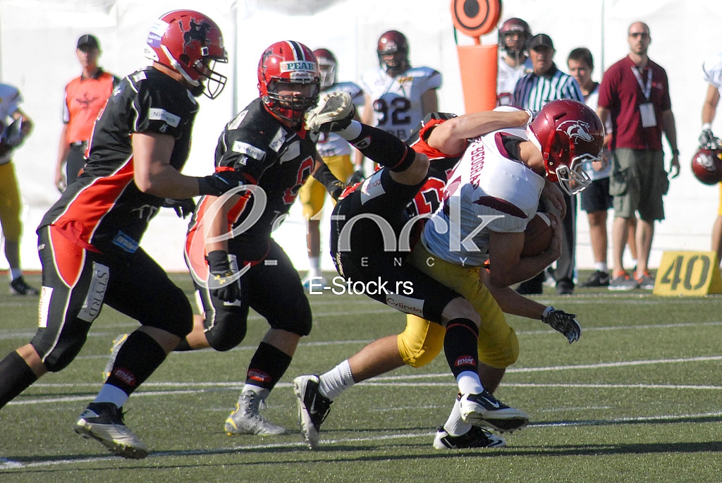 Final four European Champions League in American football estock